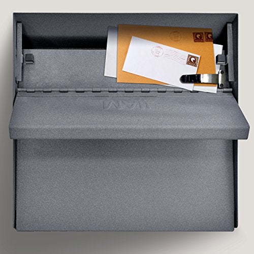 Mail Boss 7161 Metro Locking Security Wall Mount Mailbox, Granite,Medium - Image 5