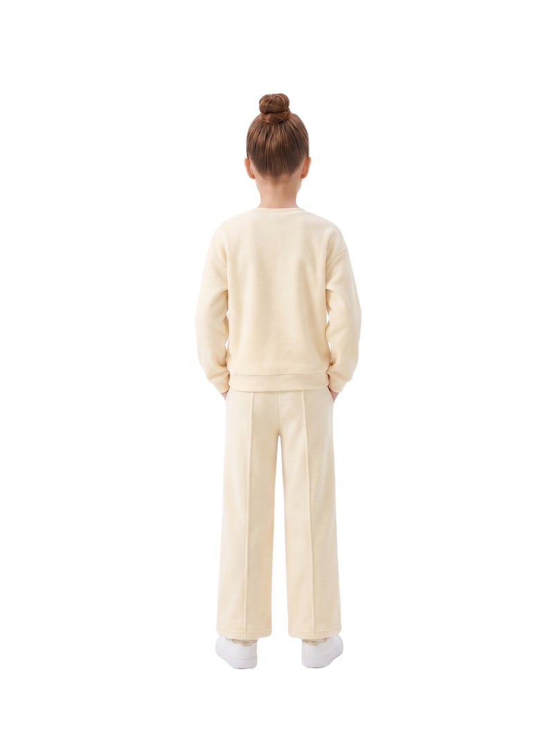 Bidani Sweetheart Cozy Lounge Set  - Champagne - Image 3