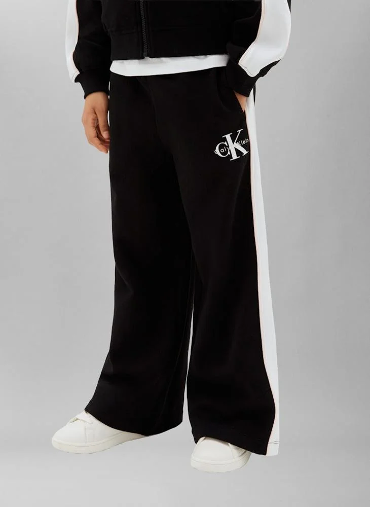 Calvin Klein Jeans Pvh Black Monologo Track Top And Joggers Set for Women | Best Price UAE