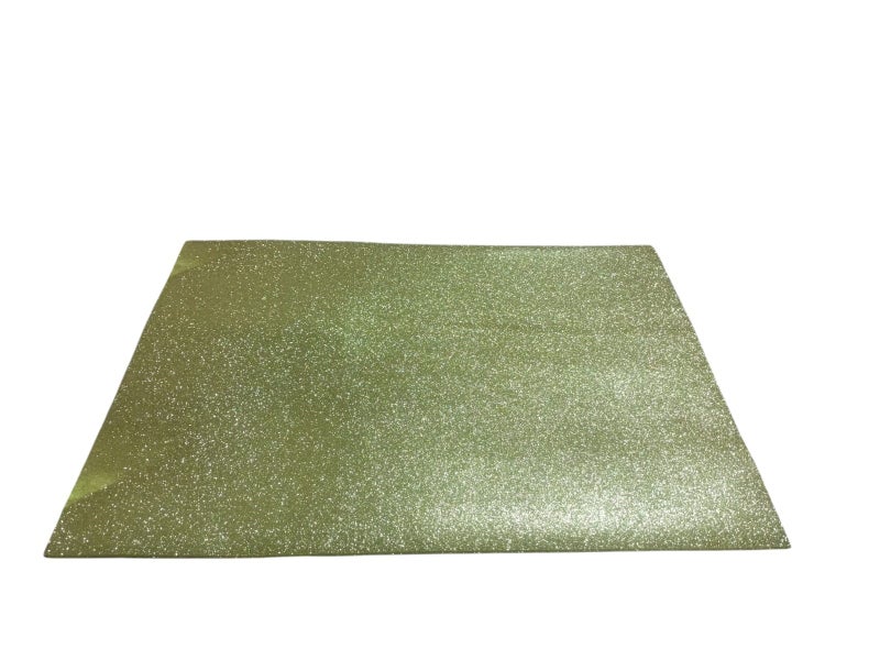 Simba Flexible Foam Sheet Glitter 2 mm 50 × 70 cm Yellow Model Yellow GL-EVA-025