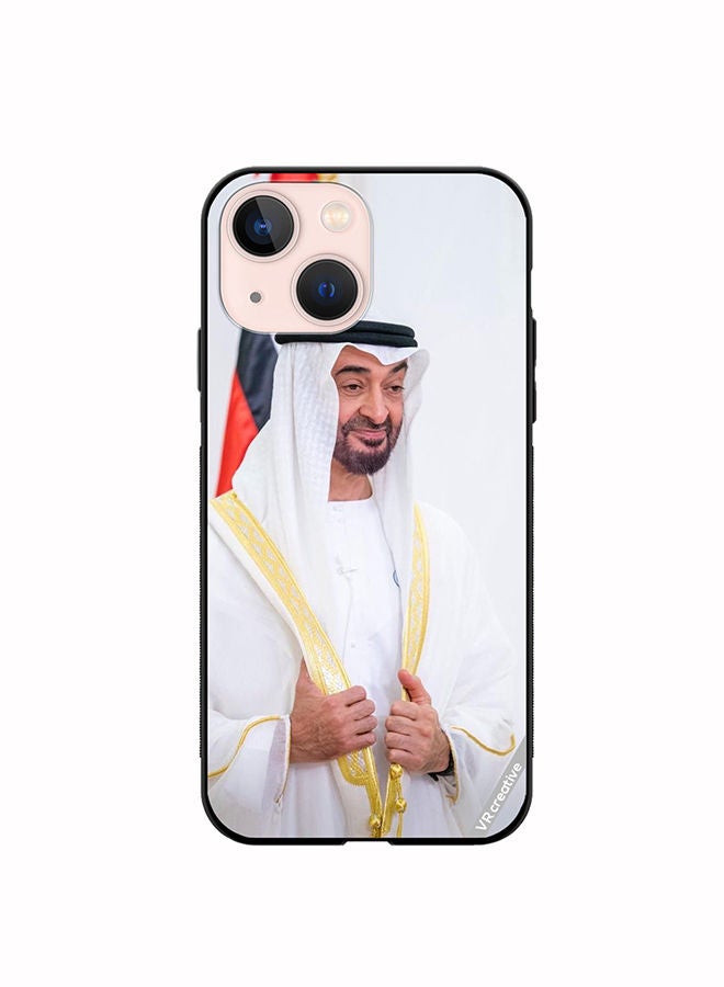 VR CREATIVE Protective Case Cover For Apple iPhone 15 Pro Max Sheikh Mohamed Bin Zayed Al Nahyan Design Multicolour