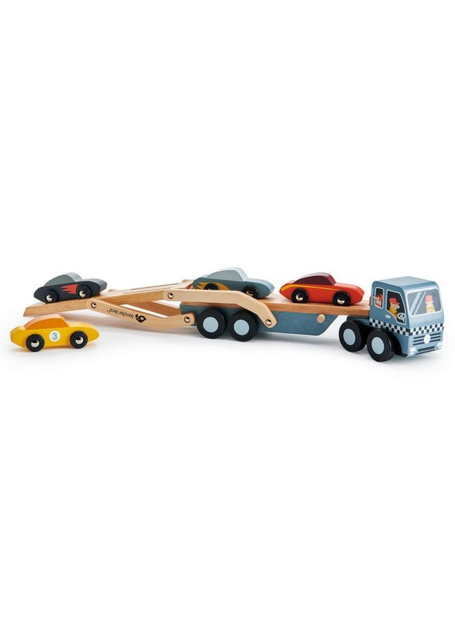 Tender Leaf Toys Car Transporter Imaginative Play Gift For Children Encourage Social Development And Language Skills - Image 4