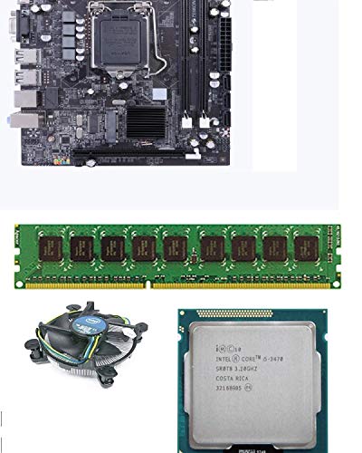 Zebronics H61 Chipsrt Motherboard Kit with Processor i5 3470 2.90Ghz + 8GB DDR3 RAM + Free CPU Fan - Image 3
