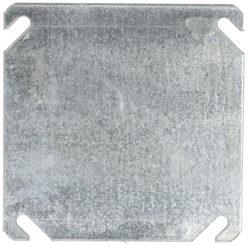 Raco Hubbell-Raco 8752-5 Flat Blank Square Cover, 4-Inch - Image 5