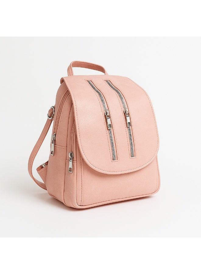 Women’s Leather Backpack for Daily Use – Spacious Multi-Pocket Design - Image 1