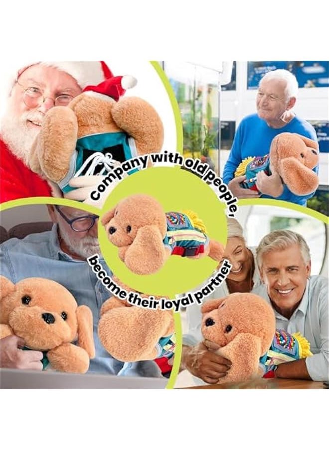 Arabest - Fidget Blanket for Adults with Dementia Helps Reduce Memory Loss and Alzheimer's Therapy - Hand Busy Exercise with Fidget Dog Blanket - Image 1