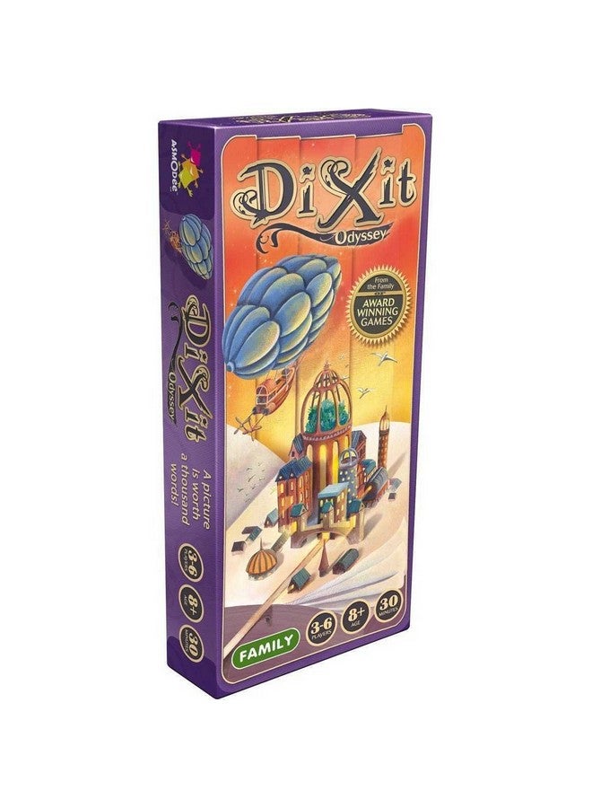 Libellud لعبة لوحية ديكست أوديسي - عزز خيالك مع 84 بطاقة جديدة! لعبة سرد قصص إبداعية، لعبة عائلية ممتعة للأطفال والبالغين، للأعمار من 8 سنوات فما فوق، من 3 إلى 6 لاعبين، مدة اللعب 30 دقيقة، من صنع ليبيلود. - Image 1