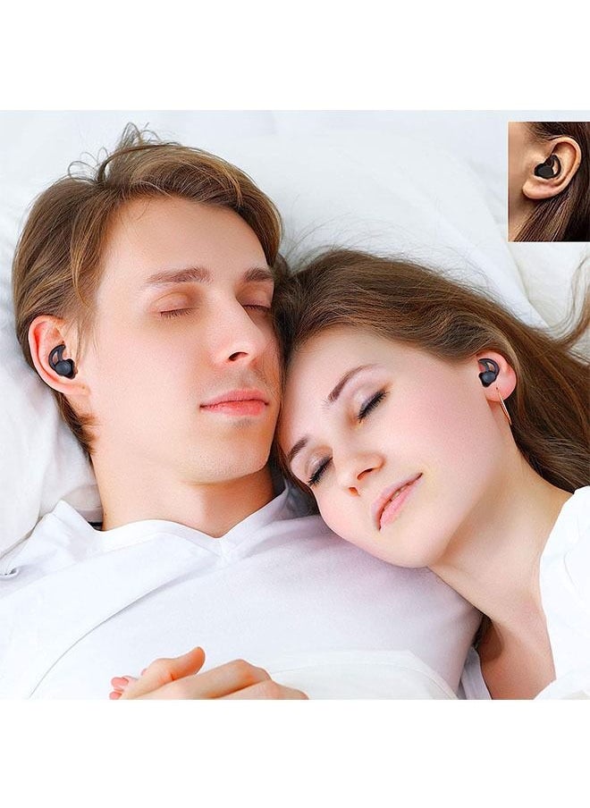 Ear Plugs for Sleeping Noise Reduction, Soft Reusable Silicone Sleep Earplugs, Protection Sound Blocking Earplugs for Sleep Snoring