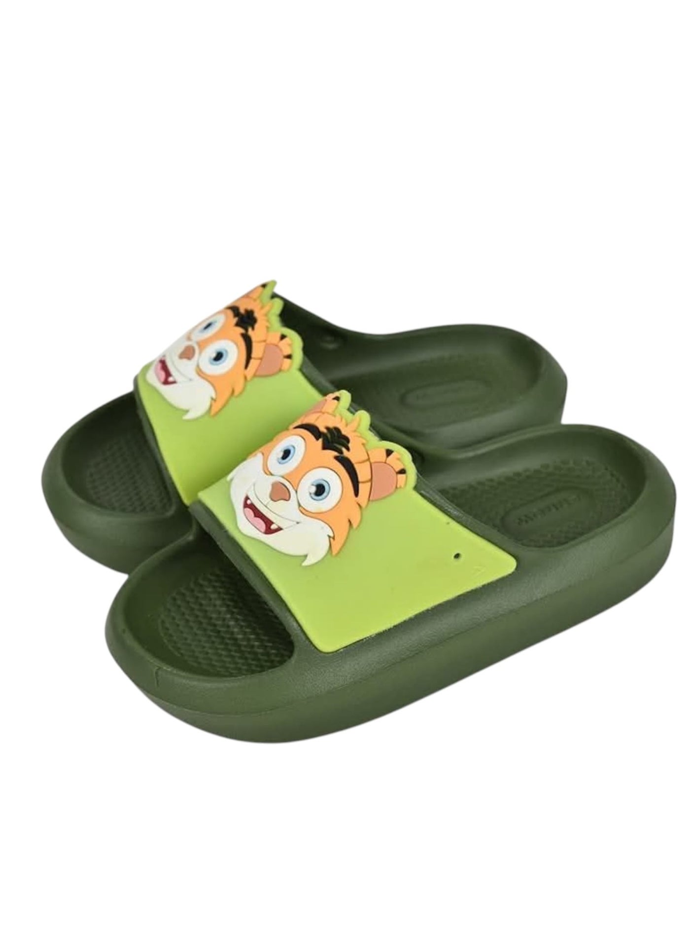 Tiko Kids Unisex Slippers 2025 dark green