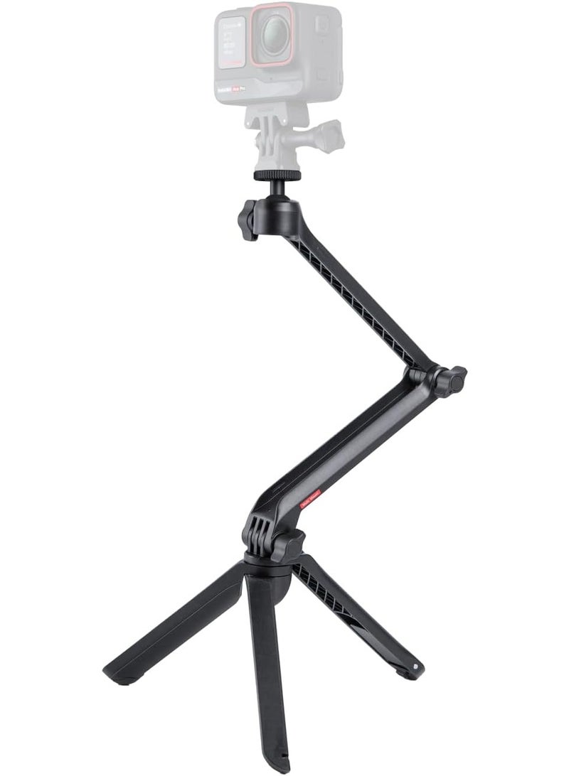 Insta360 Multi Mount, All-in-One Tripod, Selfie Stick & Magic Arm Combination, Black - Image 1