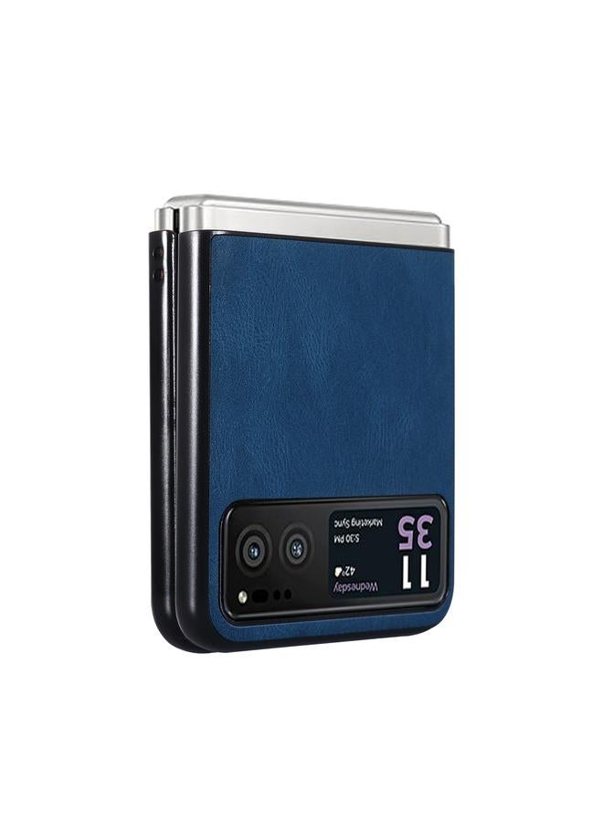 إيروريكس جراب لهاتف Motorola Razr 40 Classic مصنوع من الجلد + جراب هاتف PC - Image 5