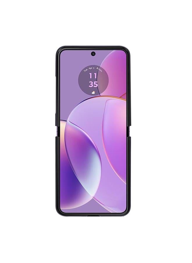 إيروريكس جراب لهاتف Motorola Razr 40 Classic مصنوع من الجلد + جراب هاتف PC - Image 3