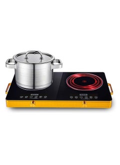 Digital Infrared Cooker and Warmer, JMK7006 with Italian Technology, 2 Burners 3500W, High Quality Electric Food Warmer Designed to provide the perfect heat for cooking or boiling, Elegant design and easy to use, Advanced safety features to ensure safety - pzsku/Z6EBB03866849F522E16EZ/45/_/1732190533/0bf94759-a6a1-4f33-a5ce-2c80facc5d3a