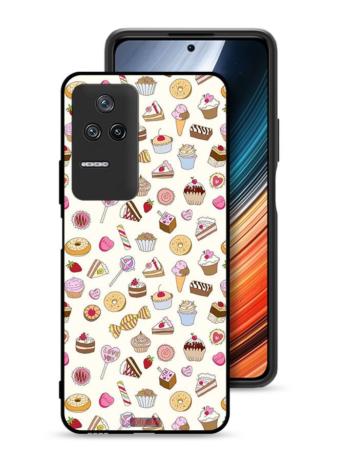 Tolwak Xiaomi Redmi K50 Pro Protective Case Cover Pattern Of Favorite Items - Image 1