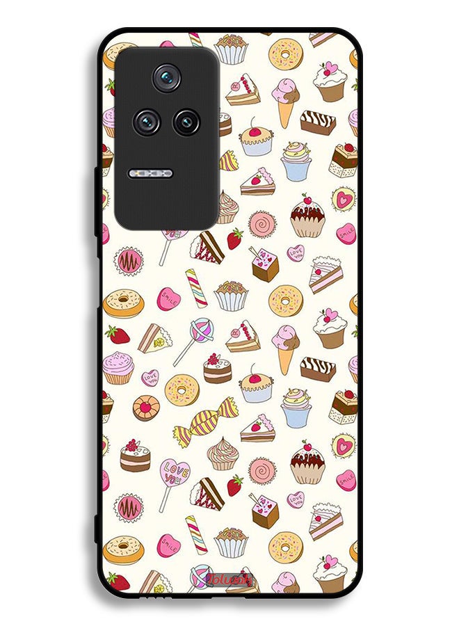 Tolwak Xiaomi Redmi K50 Pro Protective Case Cover Pattern Of Favorite Items - Image 2