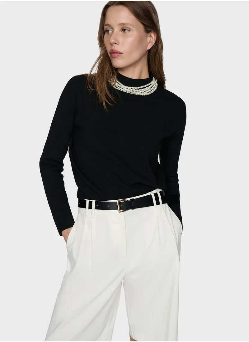 مانجو High Collar Sweater