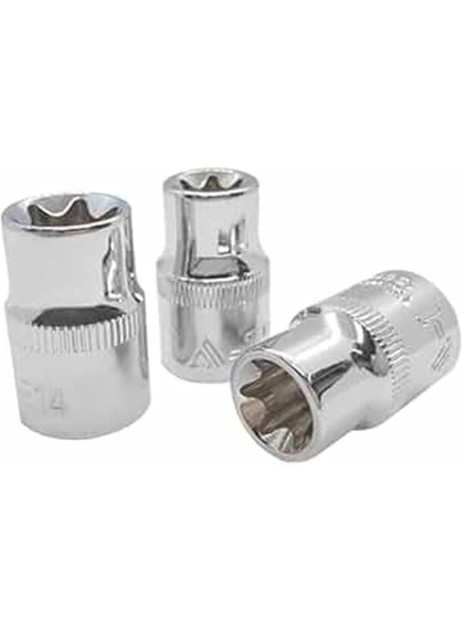 HARDMAX Taiwanese 1/2" 21mm Heavy Duty Short Socket Bit 