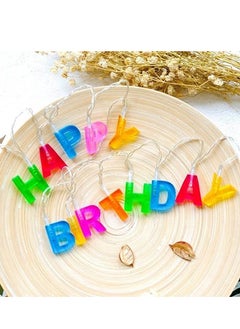 Brain Giggles Brain Giggles LED Happy Birthday 13 String Lights for Indoor Birthday Party Decorations  - Image 5
