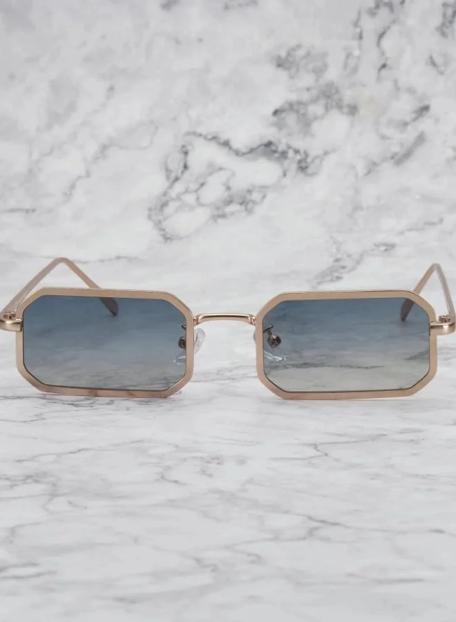  اكسبليست باوتس نظارات شمسية أنيقة للجنسين من مورفي جولد بتدرج أخضر إلى أصفر