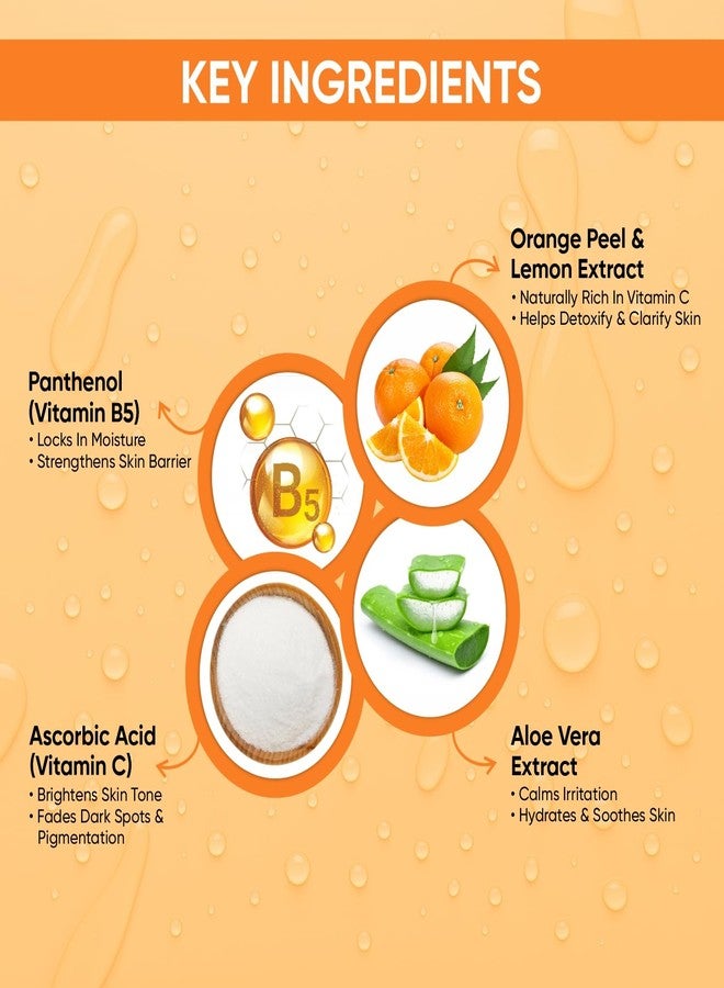 Twasa Vitamin C Face Toner for Glowing Skin, Pore Tightening & Hydration With Aloe Vera & Orange Peel | Alcohol-Free Toner for Men & Women | Suitable for Oily, Acne-Prone & Combination Skin | 100ml - Image 5