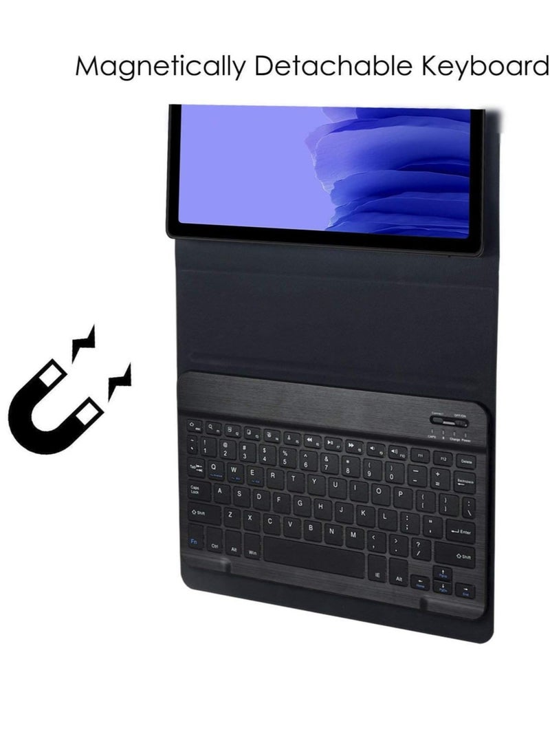 ELTRAZONE - Wireless Bluetooth Keyboard with Detachable Tablet Case Cover for Samsung Galaxy Tab A7 10.4 inch 2020 SM-T500/T505/T507 - Image 1
