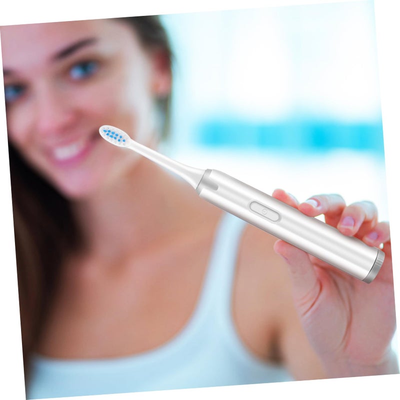 Electric Toothbrush for Adults with Soft Bristles Waterproof Non Rechargeable - Image 5