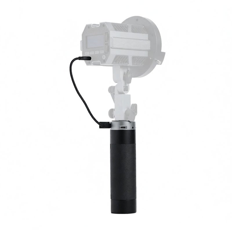 مقبض بطارية COLBOR PG77 سعة 77 واط ساعة مع مسحوب 1/4 بوصة وواجهة D-Tap Type-C وبطارية ذات سعة كبيرة مدمجة كقوة إمداد للضوء الفيديو CL60 وCL100 وW60 وW100 - مقبض طاقة - Image 3