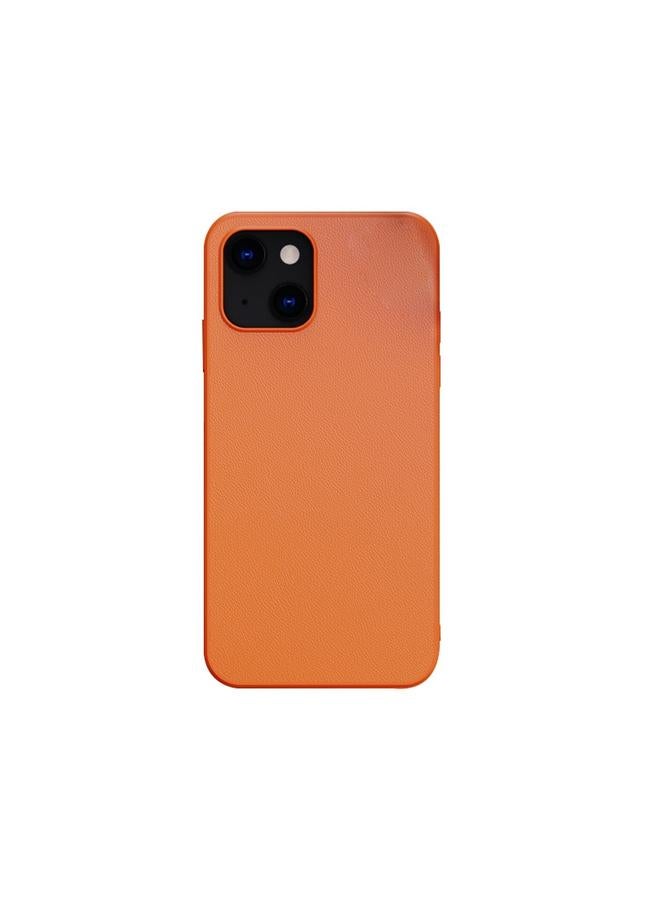 اس-توب جراب لهاتف iPhone 13 mini مصنوع من الجلد العادي - Image 1