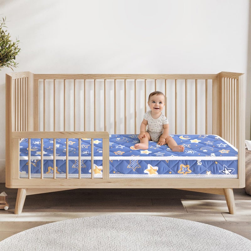 Lillibearas Premium Crib Mattress and Toddler Mattress 52" x 27.6" x 5",Firm,Breathable Hypoallergenic for Standard Cribs and Toddler Bed - Image 2