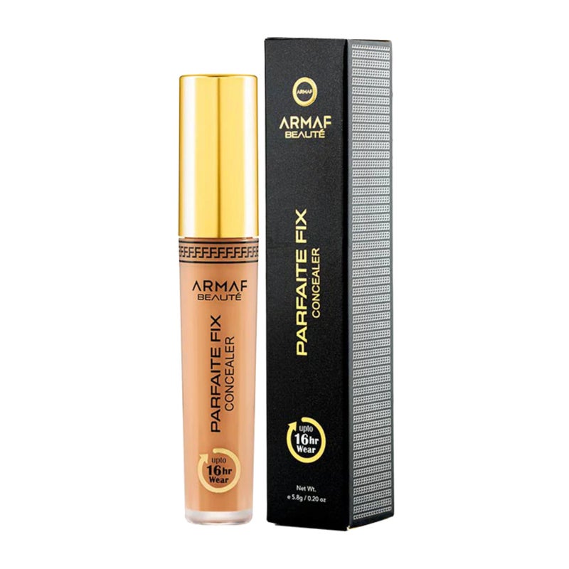 Armaf Beaute Face Make Up 16 Hours Parfaite Fix Concealer 5.8g Sand Colour, Vegan Liquid Formula, Buildable Coverage, Soft Matte Finish, Covers Blemishes & Dark Circles, For All Skin Types - Image 2