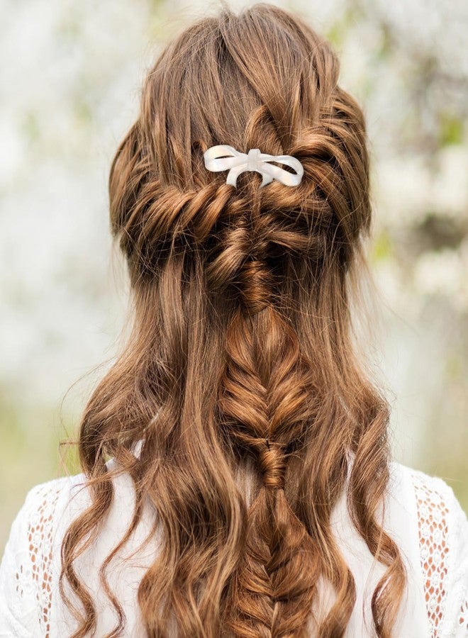 PartyKindom 2pcs French Bow Hairpin: U Shaped Hair Forks for Women -Hair Styling Tool for Buns Updos Twists - Image 2