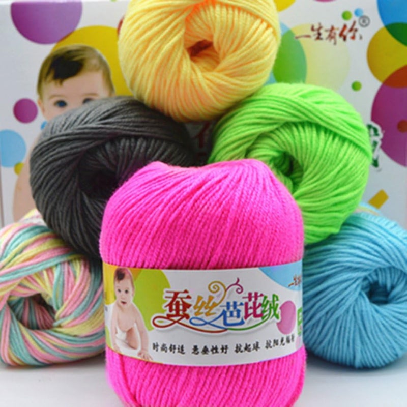 klarako Knitting Wool Yarn for Knitting Crochet Crafts DIY Craft 160M - 15 Pieces - Image 2