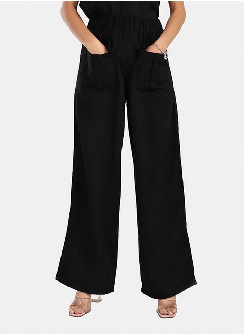 Pants with Front Flap Pockets
