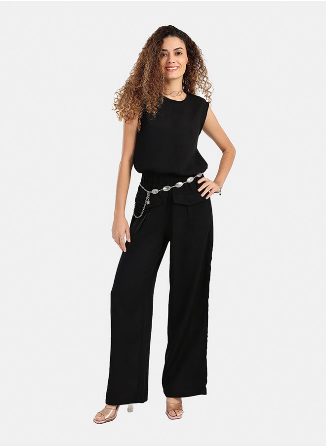 Carina - Pants with Front Flap Pockets - Image 1