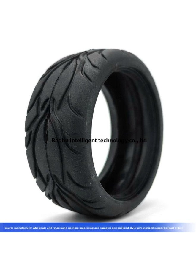 1:10 RC Remote Control Car Model Car Road Tire Tire Skin Wear-resistant Non-slip Flat Sports Car Racing Street Tire 