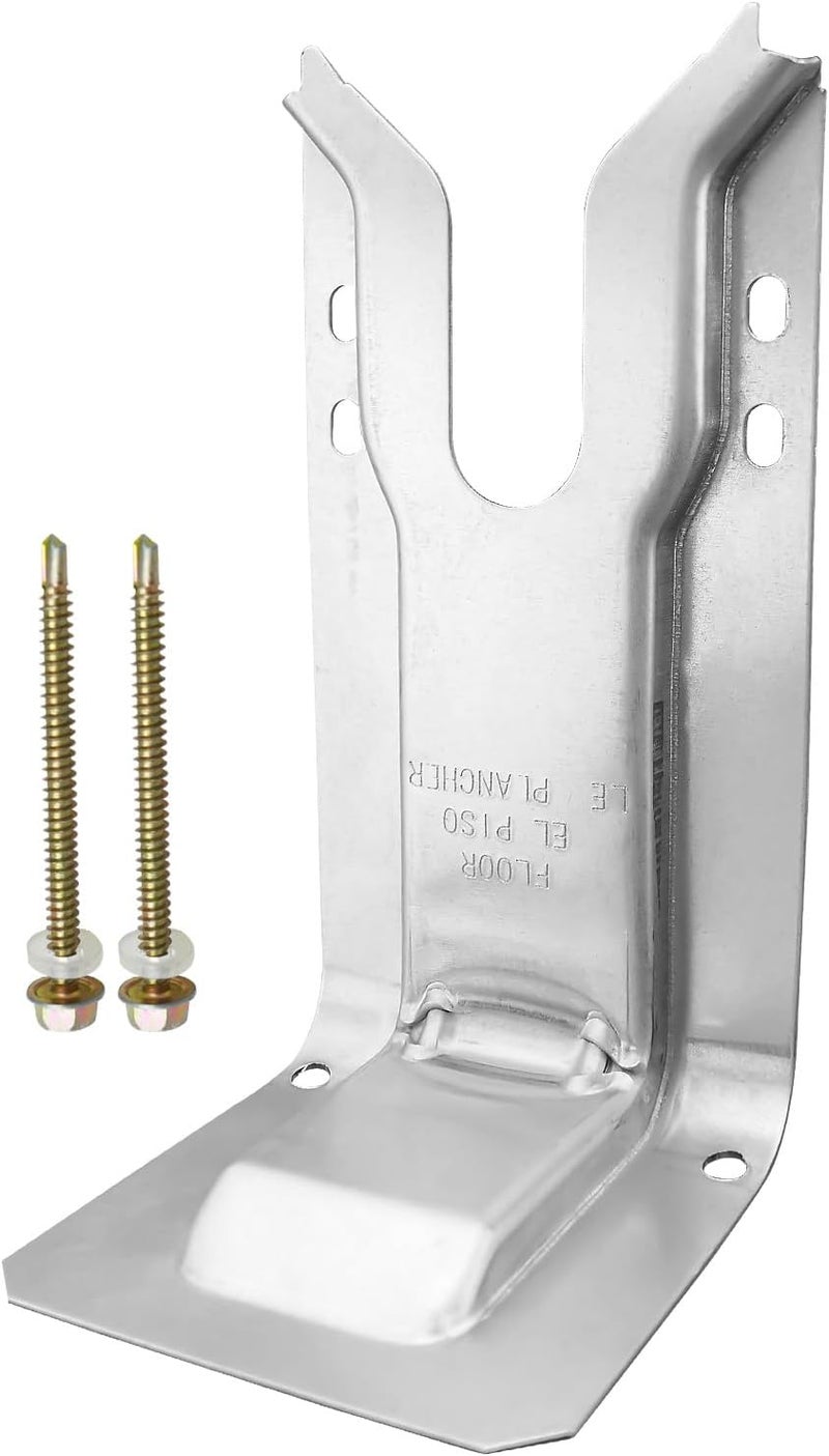 QAGGUM مجموعة دعامات مضادة للانقلاب لأفران المواقد (Range Oven Anti-Tip Bracket Kit)، بديل للأرقام: WB02K10254، WB02K10020، AP4438045، AH2364689، PS2364689. تناسب أفران مواقد GE من طراز CGS975SED1SS، C2S980SEM5SS، JGB281SER6SS، JGB281DER6WW. - Image 1