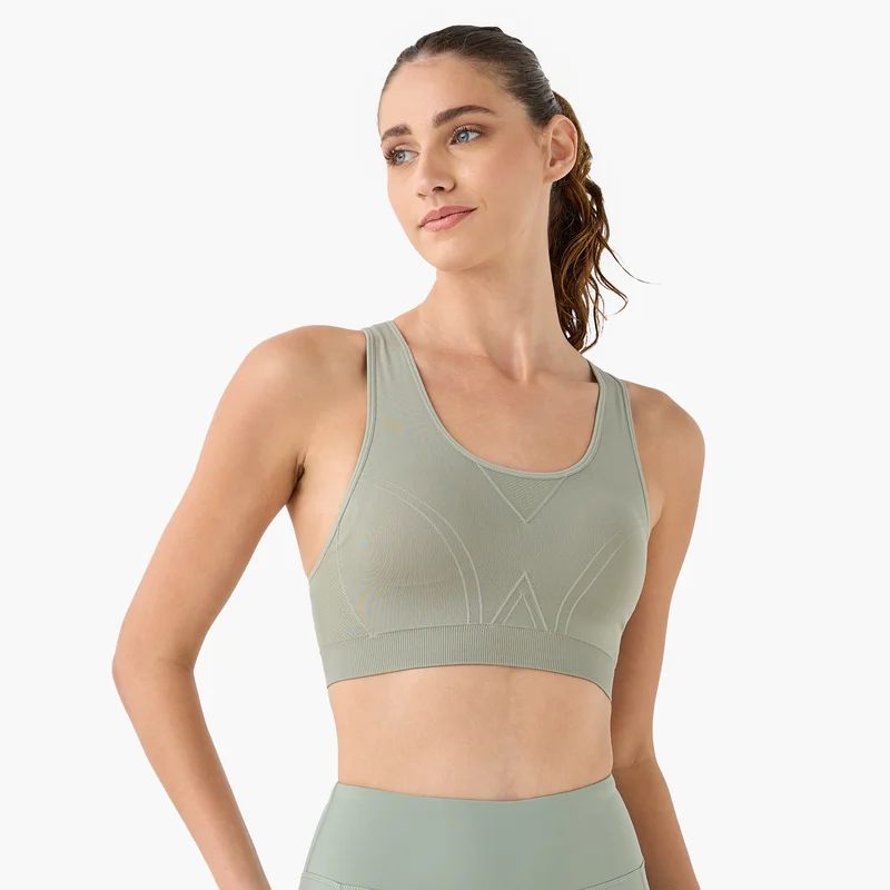 ADOT by Splash Textured Sports Bra with Racerback