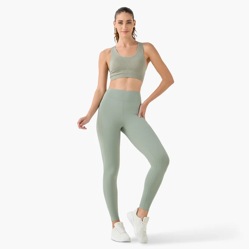 ADOT by Splash Textured Sports Bra with Racerback