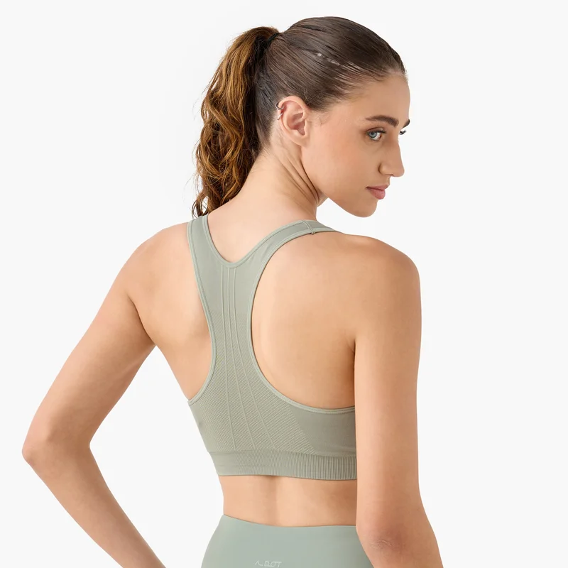 ADOT by Splash Textured Sports Bra with Racerback