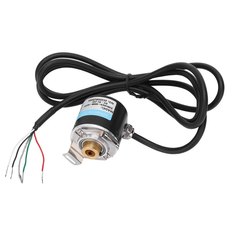 DC Motor with Encoder 500B Hollow Shaft 5‑24V 3000‑6000 RPM for Industrial Automation - Image 3