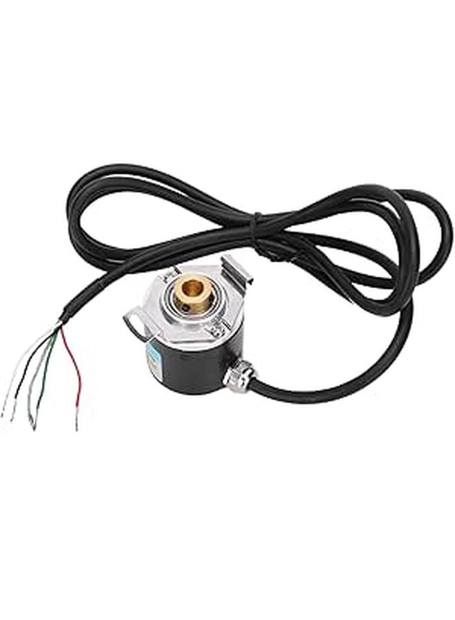 DC Motor with Encoder 500B Hollow Shaft 5‑24V 3000‑6000 RPM for Industrial Automation - Image 1