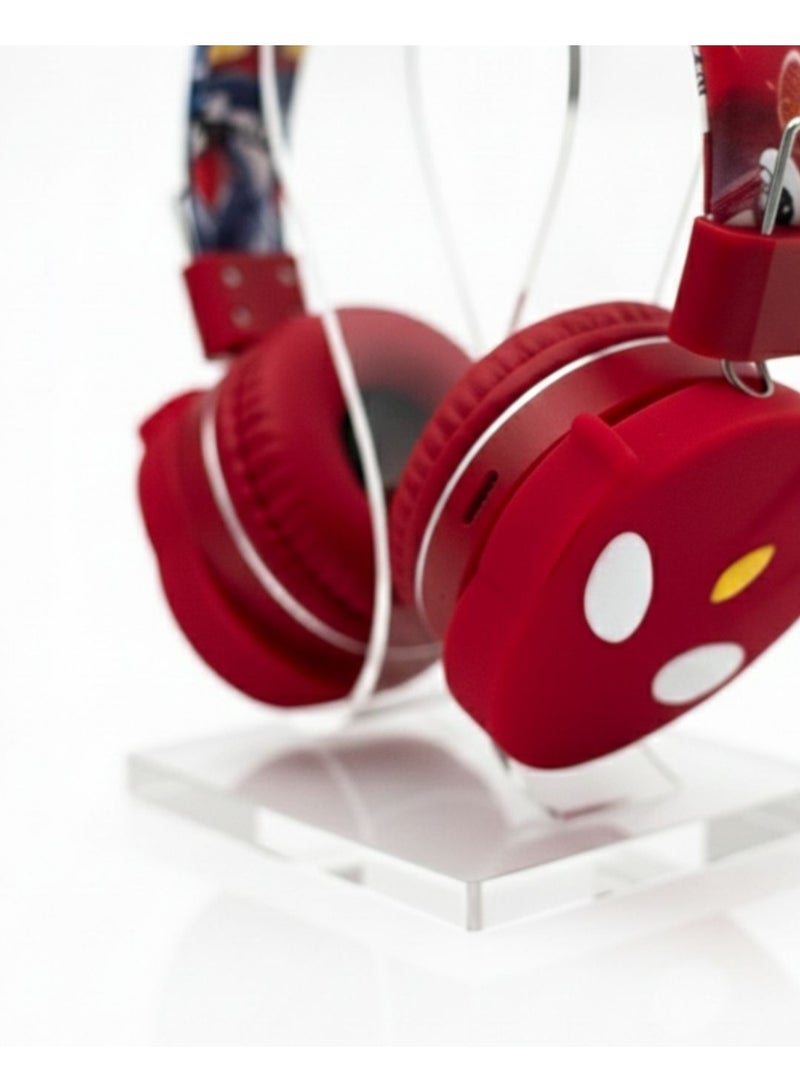 Portbae Kids Wireless Foldable Over-Ear Headphones AH-906V ,Comfortable wireless headphones for kids with over-ear design, clear sound, and a lightweight build—perfect for school, learning, and entertainment. - Image 3