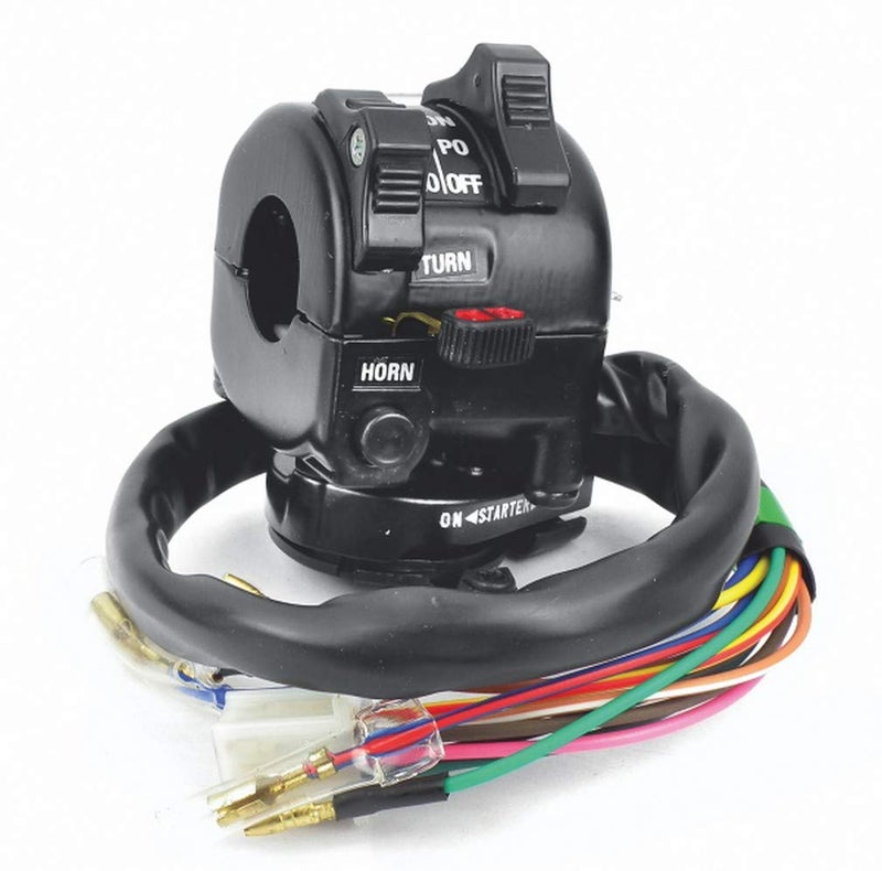 Uno Minda SW-0714M Handle BAR Switch- Left Side - KICK Start for-Yamaha-RXG/RX-135/ CRUX ECO/RXZ - Image 3