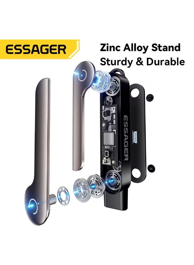 Essager 240W Type C Adapter 90 Degree Foldable OTG Adapter Type C Female to Type-c Male Converter - Image 5