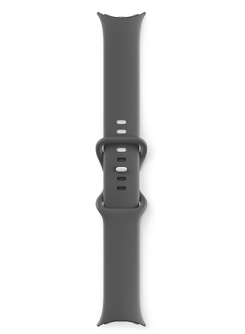 Google Pixel LTE Watch - Fitbit Activity Tracking - Wear OS Staniless Steel Case/ Charcoal Active band - Image 5