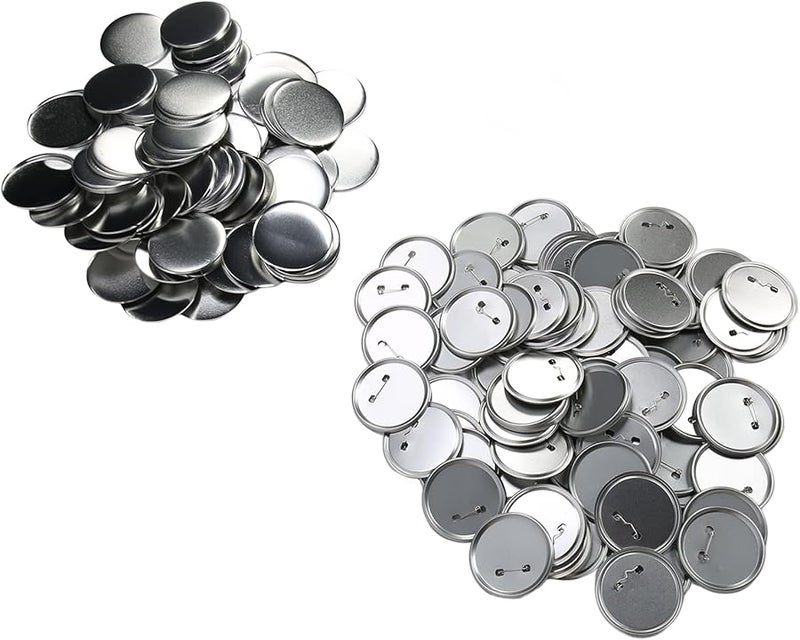 100 مجموعة أجزاء شارات أزرار فارغة مقاس 58 ملم، إمدادات آلة صنع الأزرار DIY - Image 3