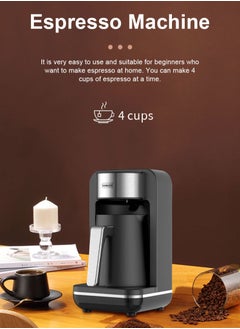 sokany Turkish Milk Coffee Maker 550W, 4 Cups Capacity, Slow Brew Function, SK-0137 Black  - Image 2