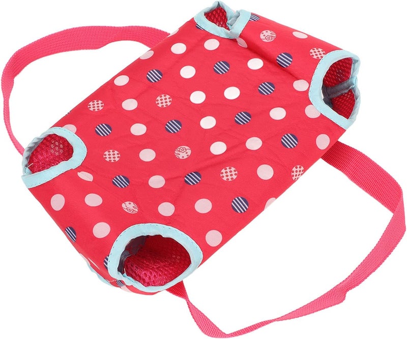 Dog Lift Harness, Breathable Polyester Support Sling, Small Dogs - Dual Lumbar Strips, Washable and Portable, Comfortable Fit for Mobility Assistance (Pink) - Image 3