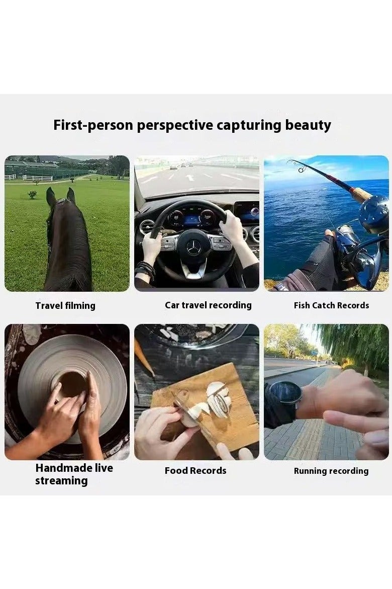 Magnetic Neck Mount for Phones, Neck Cell Phone Holder POV/Vlog Selfie Mount, Hand Free Phone Neck Holder Chest Stand Strap Video Recording for iPhone 15 14 13 12 Seires Android Phones (Grey) - Image 3