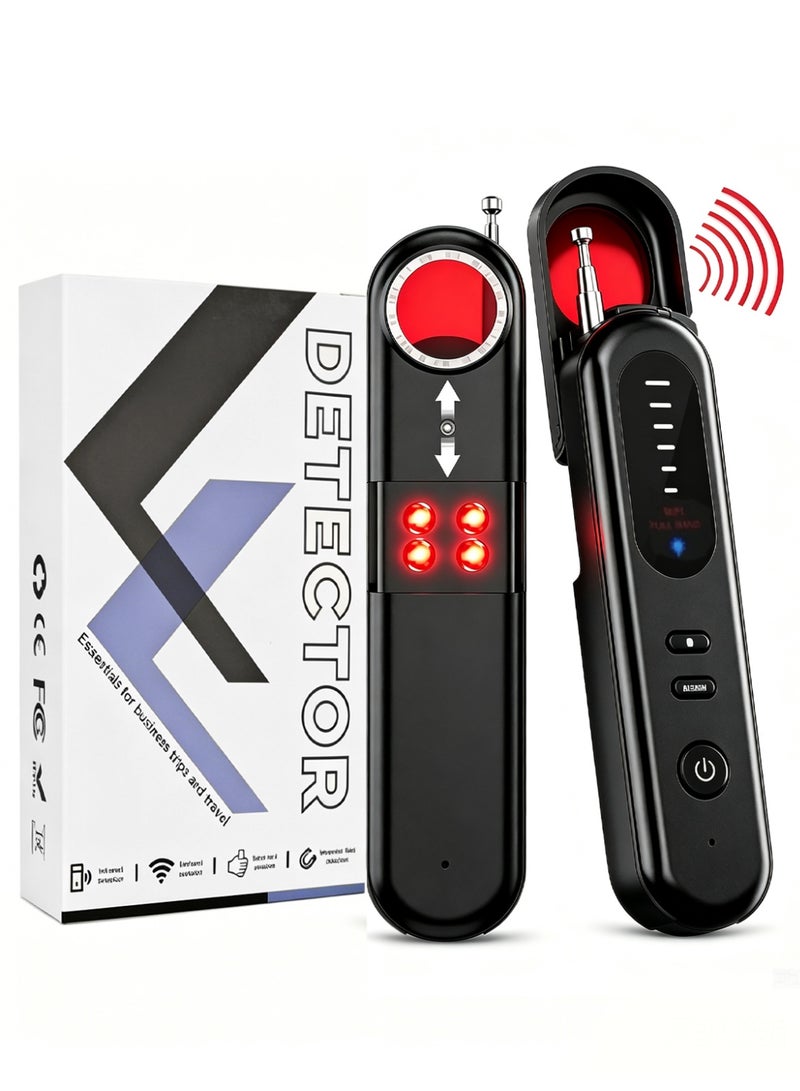 X-level Portable Hidden Camera Detector, Bug Detector, GPS Finder, Anti Spy Wireless Signal Scanner, Infrared Camera Detector, Listening Device Detector for Home,Office,Travel,Car - Image 1